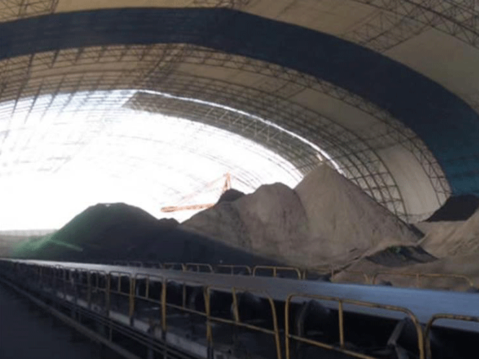 东乡县煤棚料仓网架